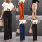 Damen Flared Jeans mit hohem Bund und tailliertem Schnitt R&B