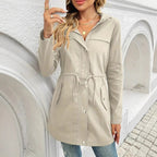 Damen Funktionsjacke mit verstellbarem Taillenzug und praktischen Taschen R&B