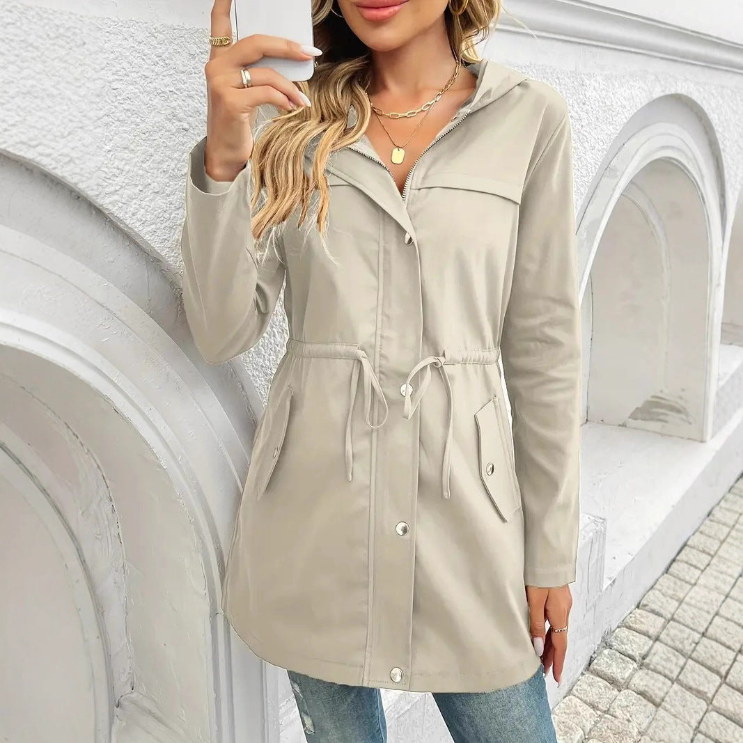 Damen Funktionsjacke mit verstellbarem Taillenzug und praktischen Taschen R&B