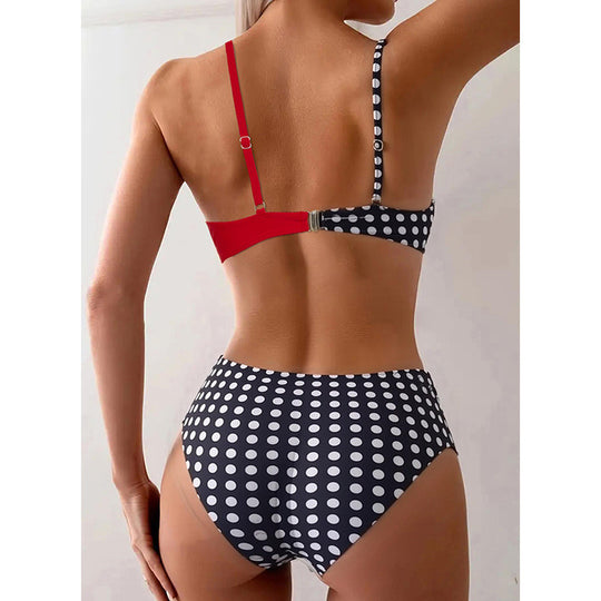 Damen Bikini-Set mit modischem Wickelausschnitt R&B