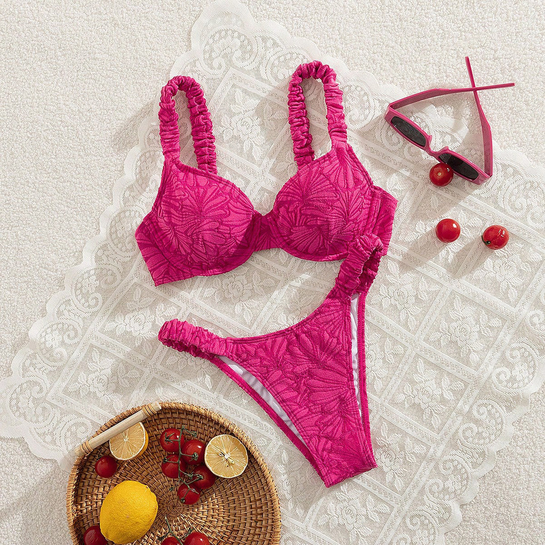 Damen Bikini mit raffiniertem Rüschen-Design R&B