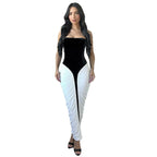 Damen Cocktailkleid mit Trompetenrock und elegantem Bustier R&B