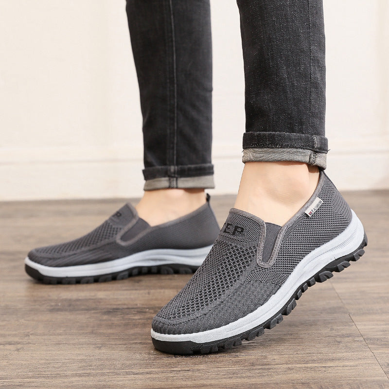 Damen Atmungsaktive Slip-On Sneakers mit rutschfester Sohle R&B