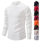 Herren Hochwertiger Strickpullover mit modernem Stehkragen R&B