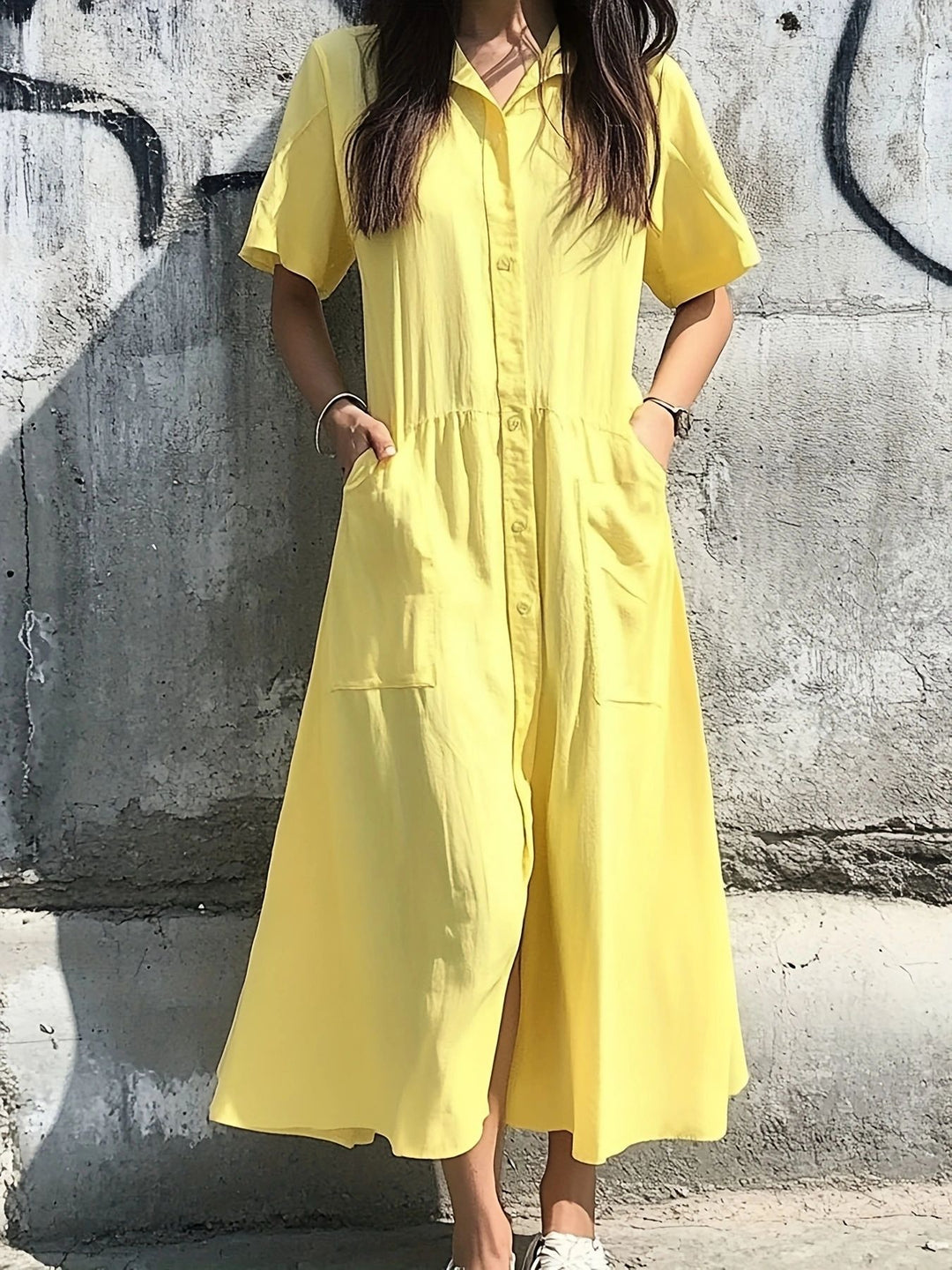 Damen Sommerkleid im lockeren Schnitt R&B
