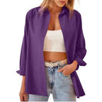Damen lässige Hemdbluse R&B