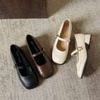 Damen Ballerinas mit modischen Riemen und elegantem Design