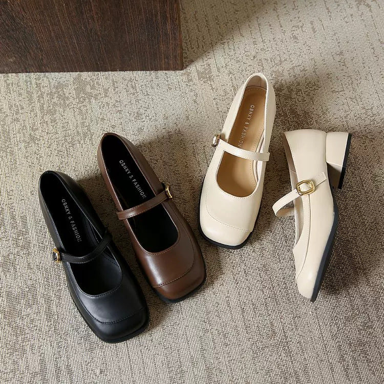 Damen Ballerinas mit modischen Riemen und elegantem Design