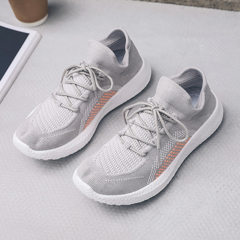 Damen Sportliche Sneaker mit atmungsaktivem Obermaterial und stoßdämpfender Sohle R&B