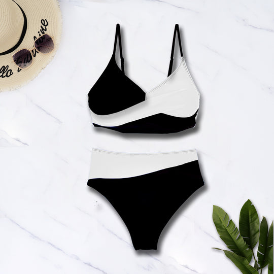 Damen Bunt gemusterter Sport-Bikini R&B