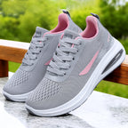 Damen Sportliche Sneakers mit luftdurchlässigem Obermaterial und dämpfender Sohle R&B