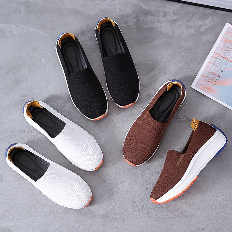 Damen Leichte Slip-On Sneakers R&B
