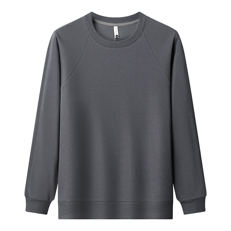 Damen lässiger Sweatshirt mit klassischem Rundhalsausschnitt und modernen Raglanärmeln R&B