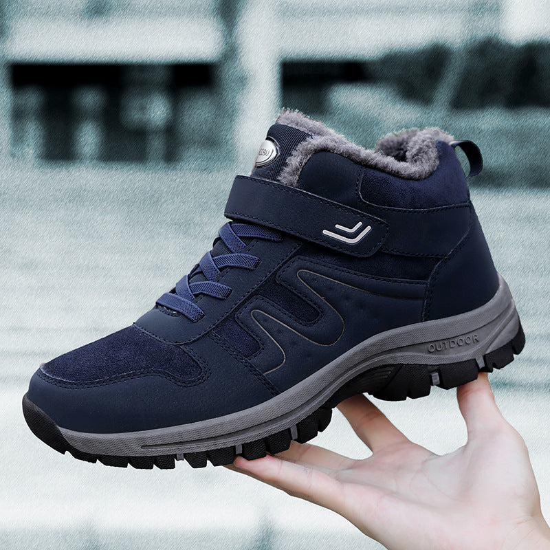 Damen Winterliche Trekkingstiefel mit rutschfester Sohle und isolierendem Futter R&B