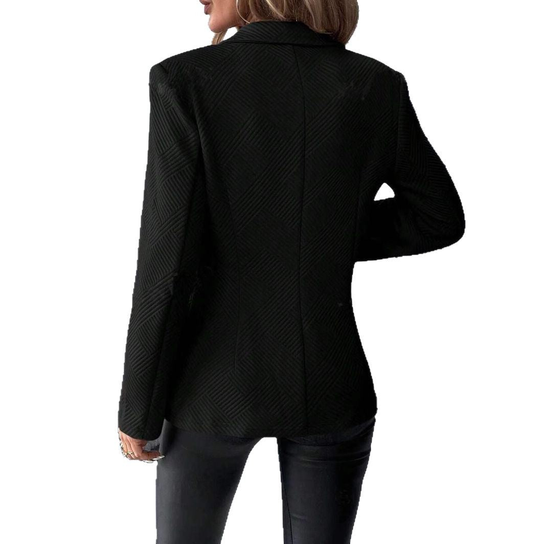 Damen Blazer mit strukturiertem Design und modischen Akzenten R&B