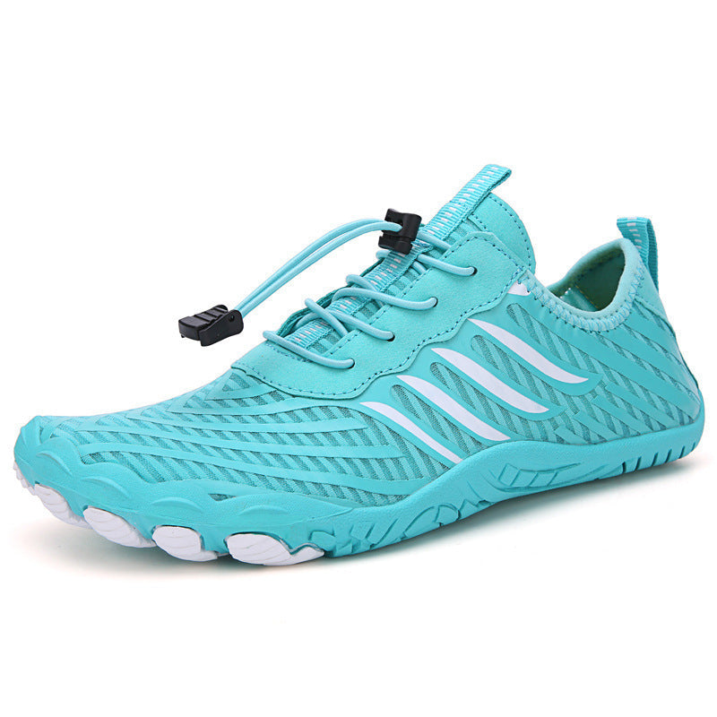 Damen Aqua-Schuhe mit flexiblem Schnellschnürsystem und rutschfester Sohle