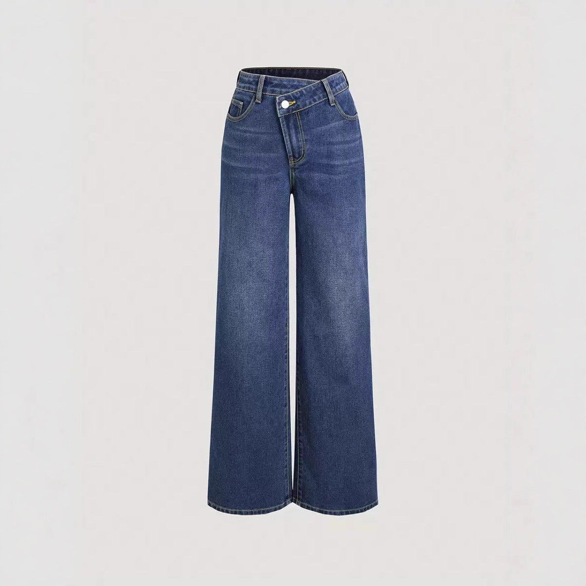 Damen Weitgeschnittene Denim-Jeans R&B