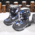 Damen warme und gefütterte Winterstiefel R&B
