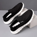 Damen Bequeme Slip-On Sneakers mit elastischem Obermaterial R&B