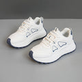 Damen Sportliche Sneakers mit atmungsaktiver Mesh-Oberfläche und stoßdämpfender Sohle R&B