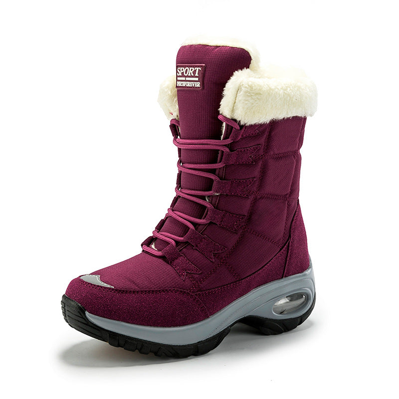 Damen Winter-Trekkinstiefel mit isolierender und rutschfester Sohlenkonstruktion R&B