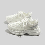 Damen Sportliche Sneaker mit atmungsaktiver Netz-Oberfläche und bequemer Dämpfung