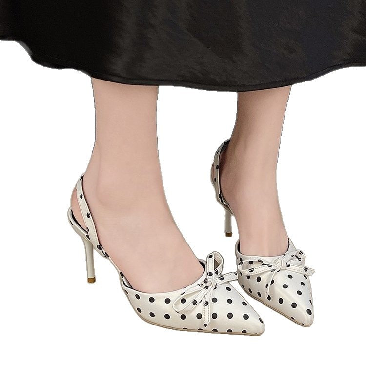 Damen Slingback-Pumps mit modischem Punkten-Design R&B