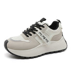 Damen Sportliche Chunky Sneakers mit atmungsaktiver Mesh-Oberfläche und rutschfester Sohle R&B