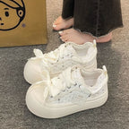 Damen Retro-Inspirierte Sneakers mit atmungsaktivem Obermaterial und modischem Design