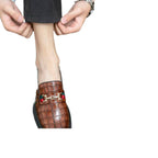 Herren Elegante Loafers aus hochwertigem Leder mit modischen Details R&B