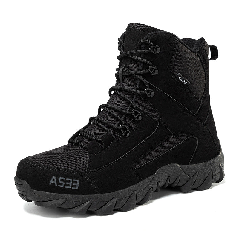 Herren Tactical Bergstiefel mit rutschfester Sohle und strapazierfähigem Obermaterial Heidi Mode