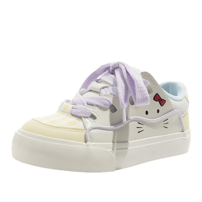Damen Sneakers mit verspieltem Tiermotiv und bequemer Dämpfung