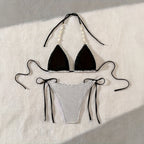 Damen Triangel-Bikini mit Muscheldetails R&B