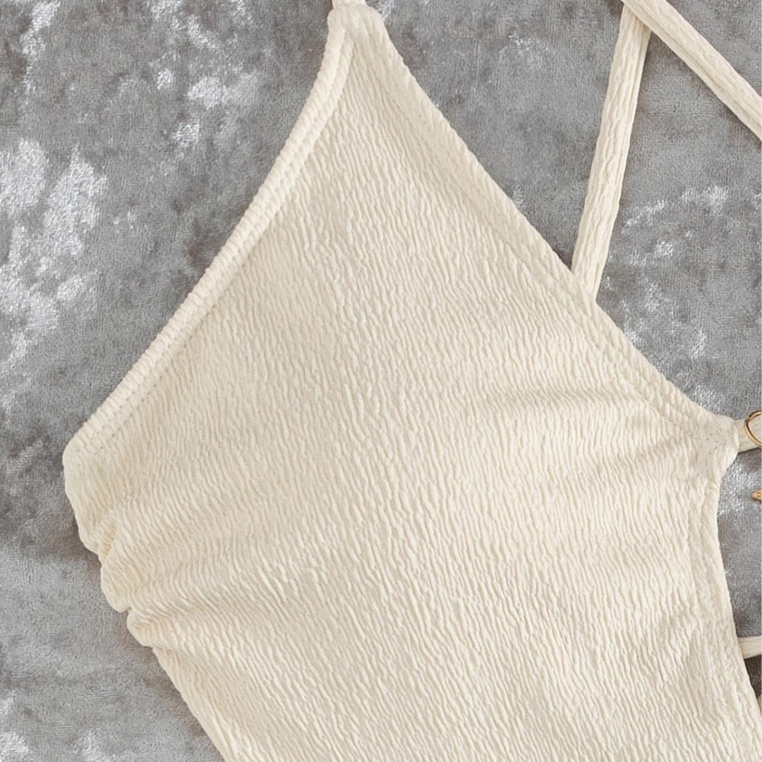 Damen Cut-Out Badeanzug mit einzigartigem Ringdetail R&B