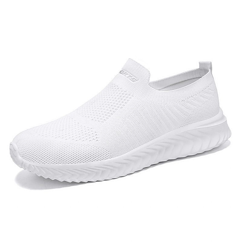 Damen Leichte Slip-On Freizeitschuhe mit atmungsaktivem Strickdesign R&B
