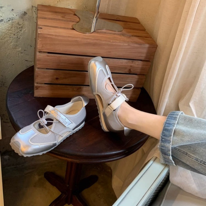 Damen Sportliche Sneakers mit verstellbarem Klettverschluss und atmungsaktivem Obermaterial R&B