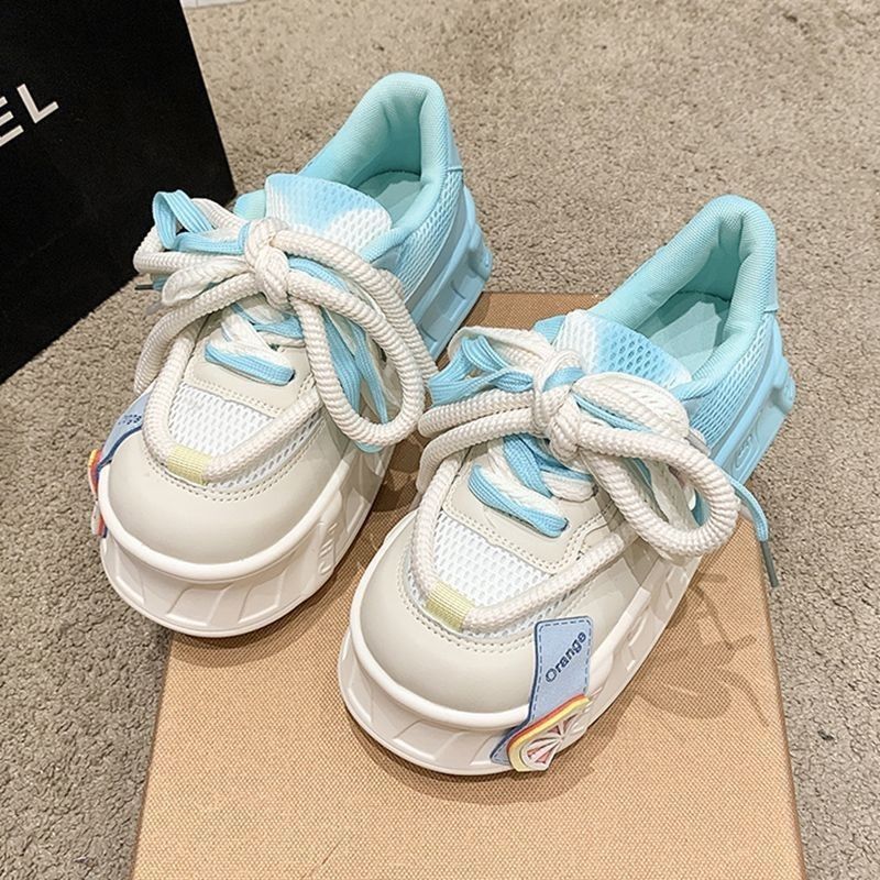 Damen Sneakers im farbenfrohen Design mit atmungsaktiver Sohle R&B