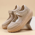 Damen Komfortable und atmungsaktive Freizeitschuhe mit Klettverschluss