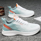 Damen Sportliche Lauf-Sneaker mit atmungsaktivem Mesh-Obermaterial und dämpfender Sohle R&B