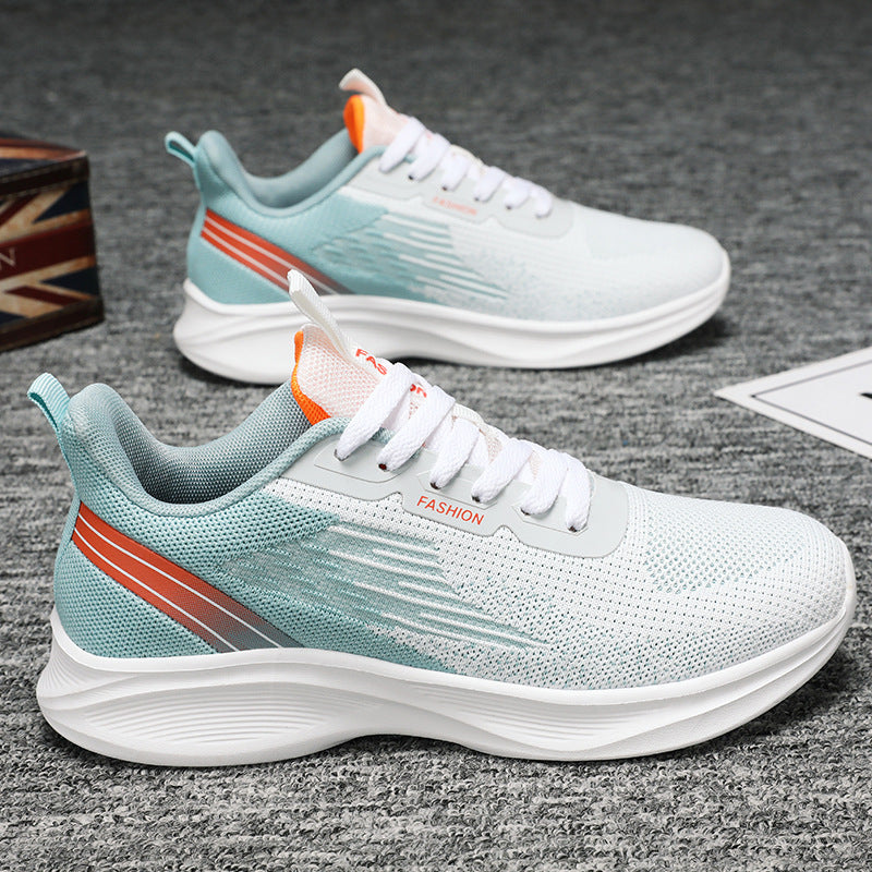 Damen Sportliche Lauf-Sneaker mit atmungsaktivem Mesh-Obermaterial und dämpfender Sohle R&B