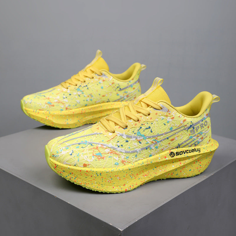 Damen High-Performance Laufschuhe mit atmungsaktiver Obermaterialstruktur und dämpfender Sohle R&B