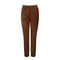 Damen elegante Anzughose mit hohen Bund und schmalem Bein EB