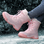 Damen Winterfunktionsstiefel mit isolierendem Warmfutter und rutschfester Sohle R&B