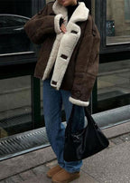 R&B | Aviator-Lammfelljacke