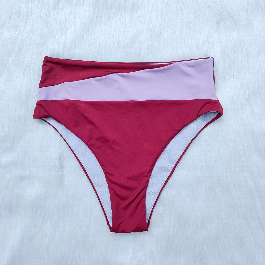 Damen Hochgeschnittenes Bikini-Set mit innovativem Design R&B