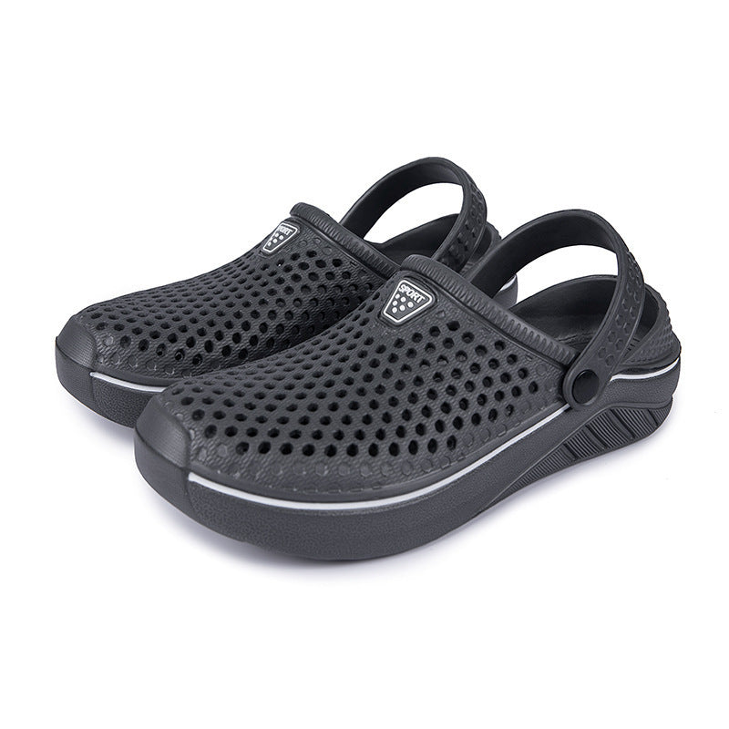 Damen Atmungsaktive Clogs mit rutschfester Sohle und flexiblem Design R&B
