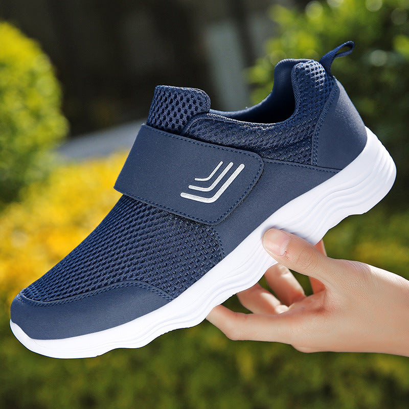 Damen Atmungsaktive Sport-Sneaker mit praktischem Klettverschluss