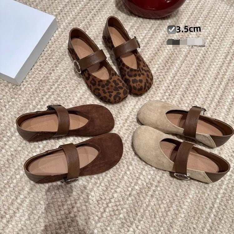 Damen Elegante Ballerinas mit modischem Riemen-Detail und bequemer Innensohle R&B