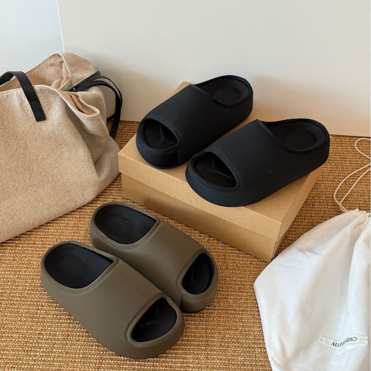 Damen Moderne Komfort-Sandalen mit offener Zehenpartie und rutschfester Sohle