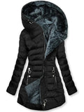 Gepolsterte Winterjacke für Damen